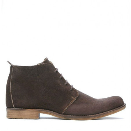 Bottes hommes 412 café velours