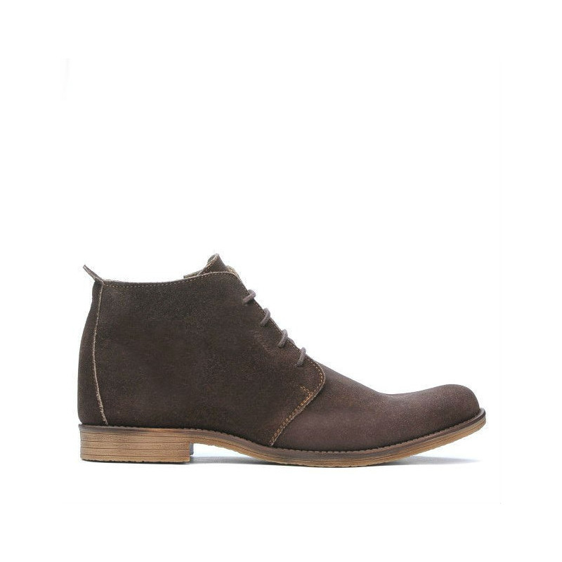 Bottes hommes 412 café velours