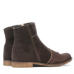 Bottes hommes 413 café velours