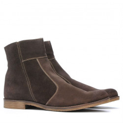 Bottes hommes 413 café velours
