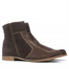 Bottes hommes 413 café velours