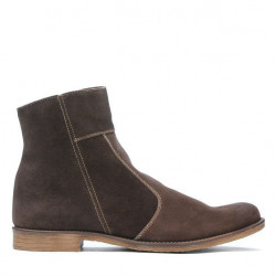 Bottes hommes 413 café velours