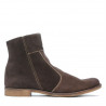 Bottes hommes 413 café velours