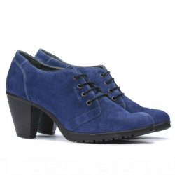 Chaussures décontractées femme 167 indigo velours