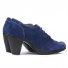 Chaussures décontractées femme 167 indigo velours