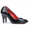 Chaussures élégantes femme 1218 vernis noir