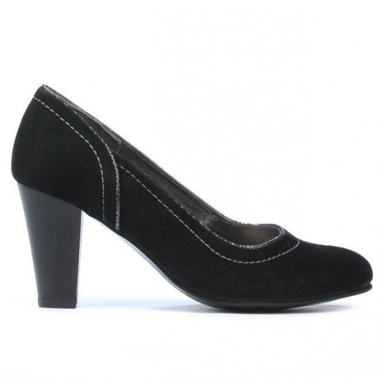 Chaussures élégantes femme 1205 noir antilope