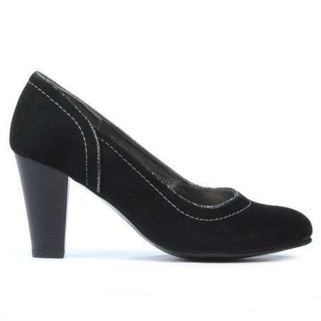 Chaussures élégantes femme 1205 noir antilope
