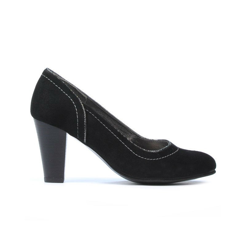 Chaussures élégantes femme 1205 noir antilope