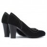 Chaussures élégantes femme 1205 noir antilope