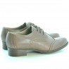 Chaussures décontractées femme 691 cappuccino