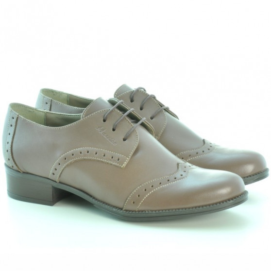 Chaussures décontractées femme 691 cappuccino