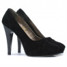 Chaussures élégantes femme 1082-1 noir antilope