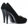 Chaussures élégantes femme 1082-1 noir antilope