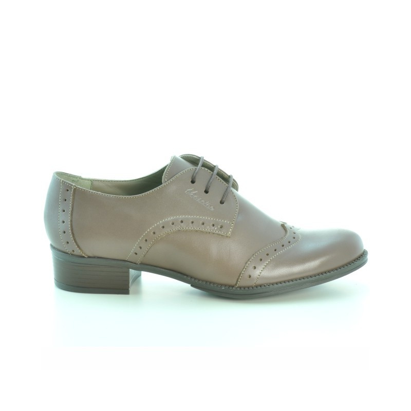 Chaussures décontractées femme 691 cappuccino