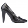 Chaussures élégantes femme 1208 noir+vernis noir