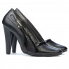 Chaussures élégantes femme 1208 noir+vernis noir
