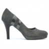 Chaussures élégantes femme 1086 gris antilope