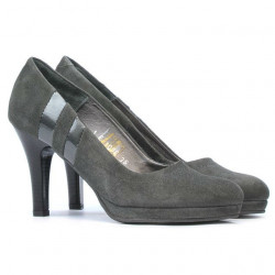 Chaussures élégantes femme 1086 gris antilope