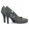 Chaussures élégantes femme 1086 gris antilope