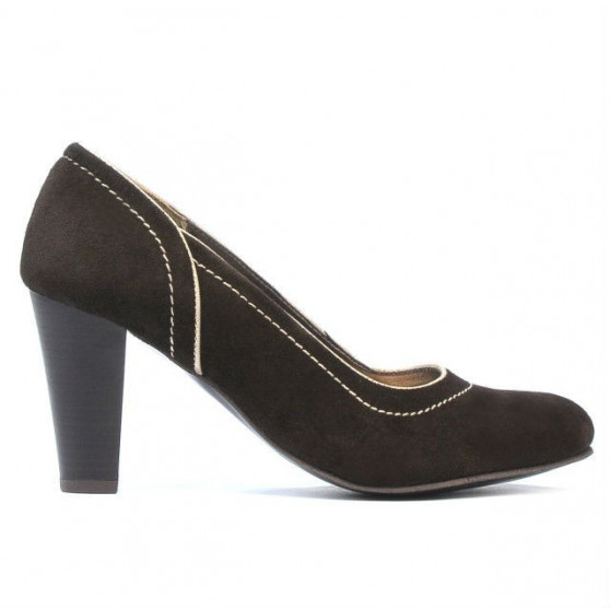 Chaussures élégantes femme 1205 marron antilope