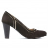 Chaussures élégantes femme 1205 marron antilope