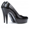 Chaussures élégantes femme 1201 vernis noir