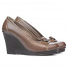 Chaussures décontractées femme 178 cappuccino