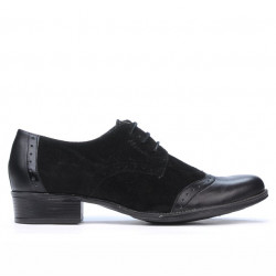 Chaussures casual femme 691 noir combiné