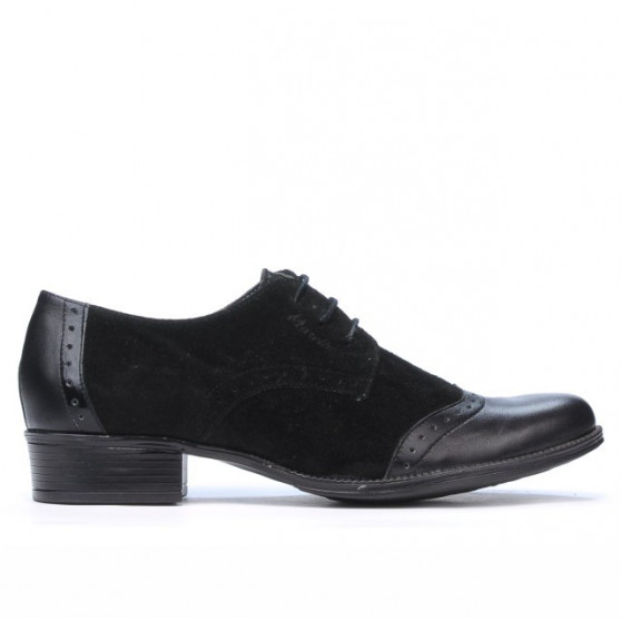 Chaussures casual femme 691 noir combiné