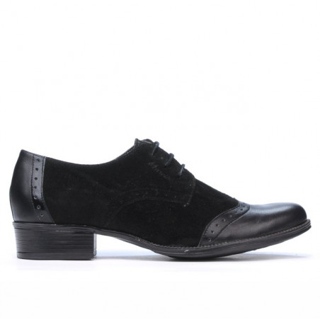 Chaussures casual femme 691 noir combiné