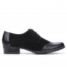 Chaussures casual femme 691 noir combiné