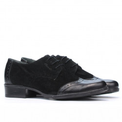 Chaussures casual femme 691 noir combiné