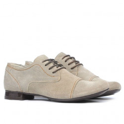 Chaussures décontractées femme 180 sable velours