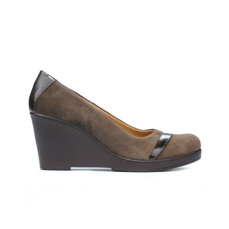 Chaussures casual femme 647 bufo café