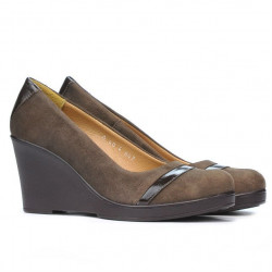 Chaussures casual femme 647 bufo café
