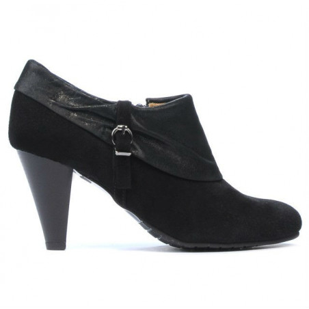 Chaussures élégantes femme 1089 noir antilope combiné