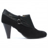 Chaussures élégantes femme 1089 noir antilope combiné