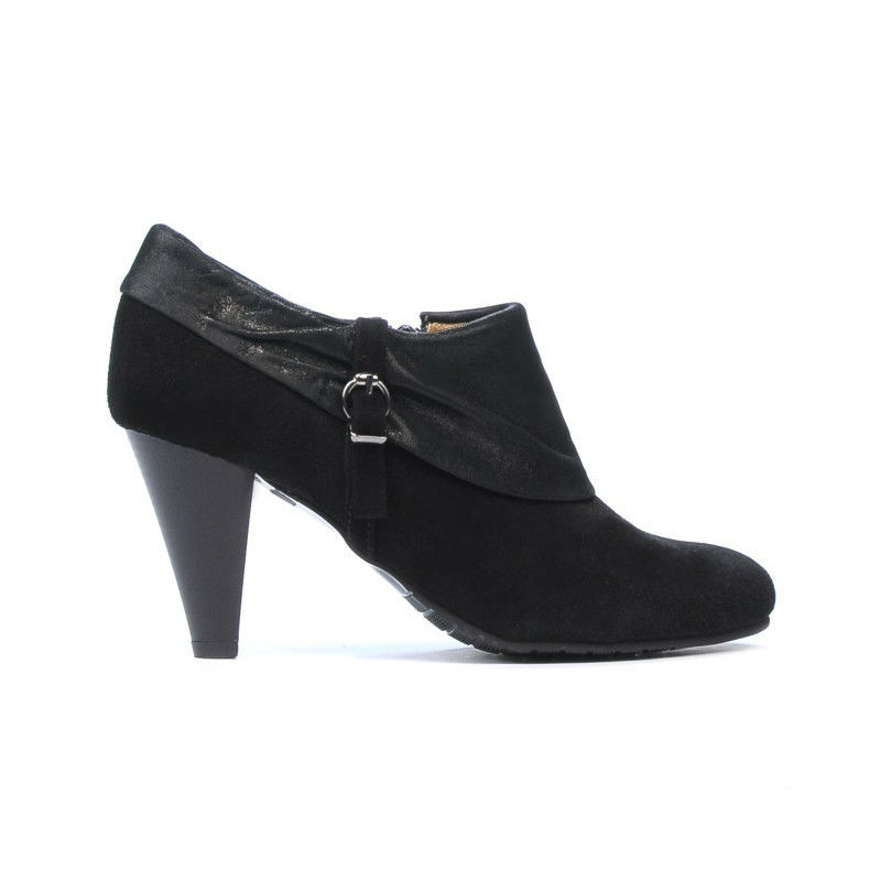 Chaussures élégantes femme 1089 noir antilope combiné