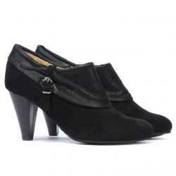 Chaussures élégantes femme 1089 noir antilope combiné