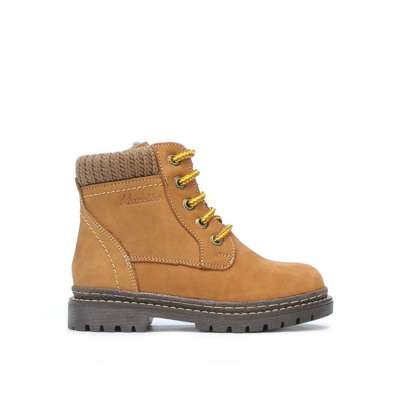 Bottes enfants petits 29-1c bufo marron