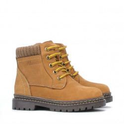 Bottes enfants petits 29-1c bufo marron