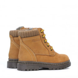 Bottes enfants petits 29-1c bufo marron