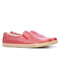 Chaussures casual femme 624 rouge