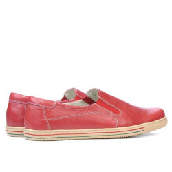 Chaussures casual femme 624 rouge