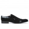 Chaussures élégantes hommes 796 noir velours