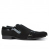 Chaussures élégantes hommes 796 noir velours