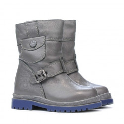 Petites bottines enfants 22c gris