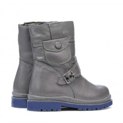 Petites bottines enfants 22c gris