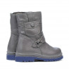 Petites bottines enfants 22c gris